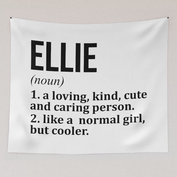 Item preview, Ellie Name Definition designed and sold by XCIV.