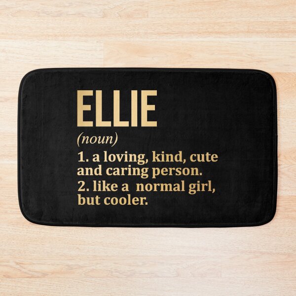 Item preview, Ellie Name Definition in Gold designed and sold by XCIV.