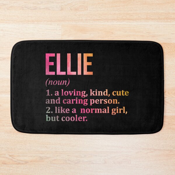 Item preview, Ellie Name Definition in Watercolor designed and sold by XCIV.