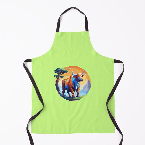 Item preview, Pixel Art Bull designed and sold by artbymetomkp.