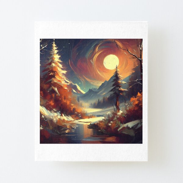 Canvas Mounted Print