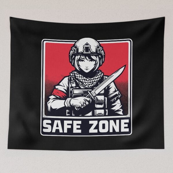 Item preview, Safe zone special forces club knifes lovers  designed and sold by TomFrontierArt.