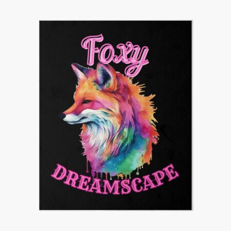 Item preview, Foxy Dreamscape. cool fox designed and sold by FoxVibes.