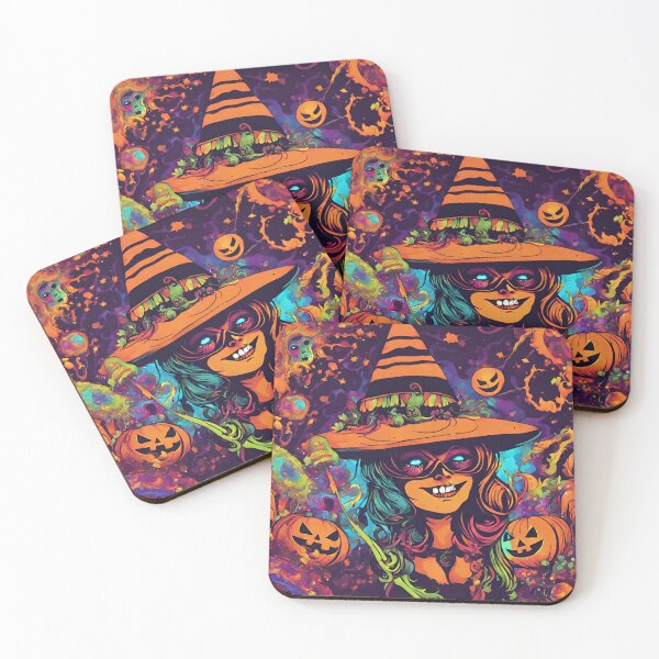 Item preview, Trippy Treats and Groovy Beats Psychedelic Halloween Party designed and sold by PatternXS.
