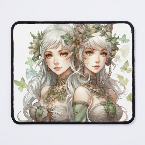 Item preview, Beautiful twin elves. designed and sold by KandaShopTH.