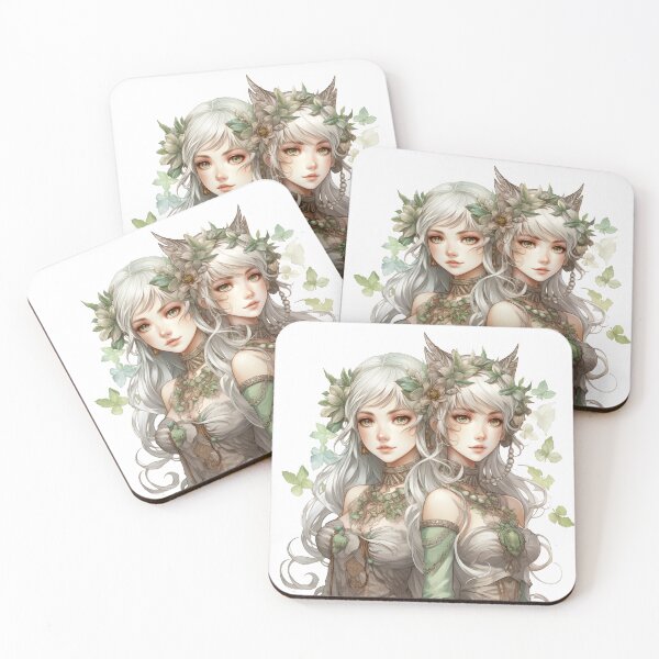 Item preview, Beautiful twin elves. designed and sold by KandaShopTH.