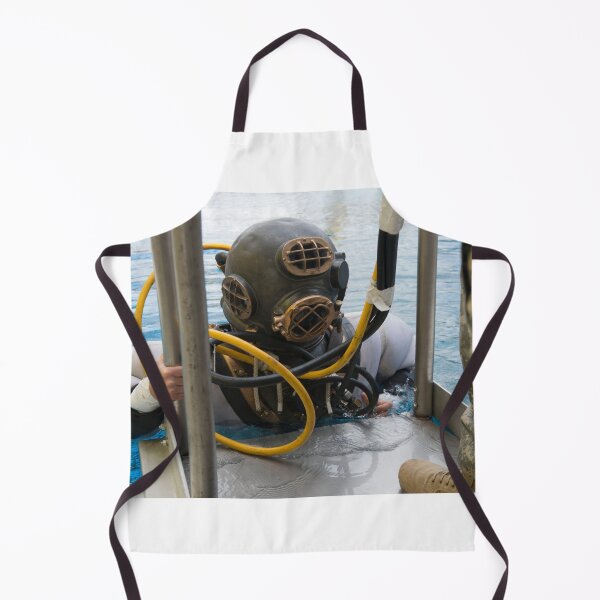 Item preview, STK109274M-Navy Diver enters the training pool for a Mark V familiarization dive. designed and sold by StocktrekImages.