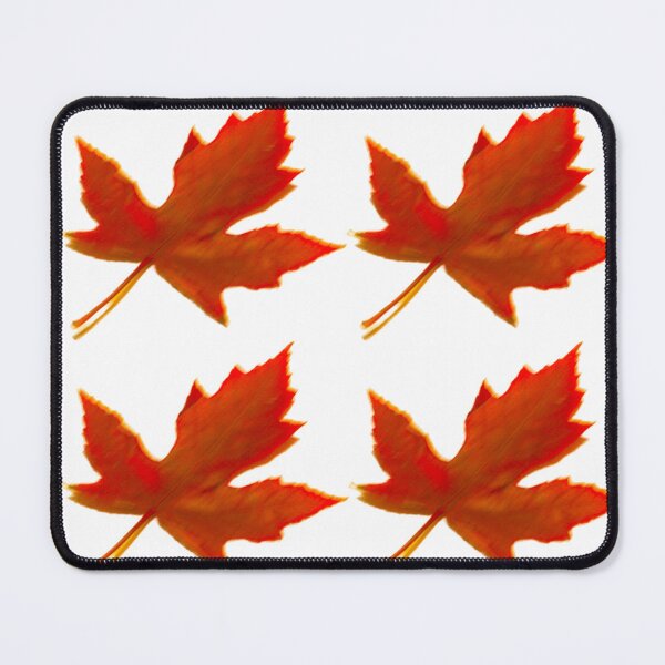 Item preview, Red-Orange Fall Leaf Photography designed and sold by Victoria Rose.