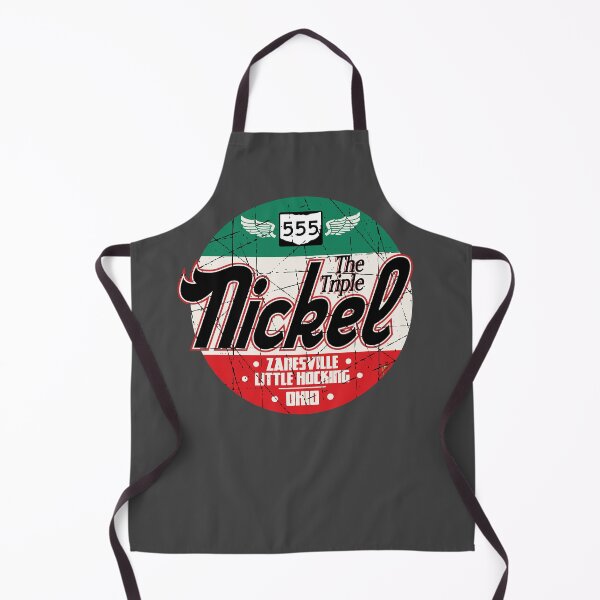 Item preview, The Triple Nickel Highway Ohio 555 motorcycle sticker t-shirt 01 designed and sold by OuterShellUK.
