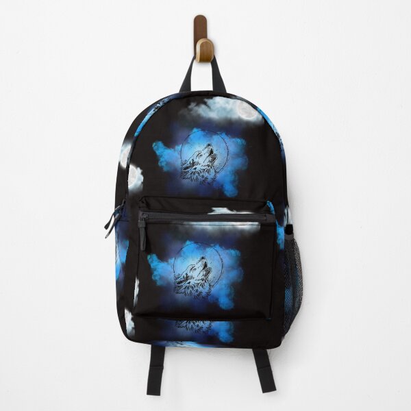 Item preview, wolfdog in blue clouds designed and sold by Moris-shop.