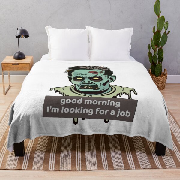 Item preview, Zombie face, looking for a job designed and sold by kreafox.