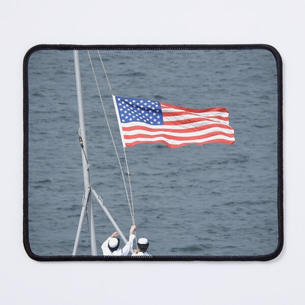 Item preview, STK109271M-Aviation Ordnancemen shift colors on the flight deck of USS Ronald Reagan. designed and sold by StocktrekImages.