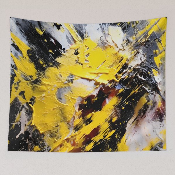 Item preview, Abstract painting of the beginning of time designed and sold by ManuelAndreas.