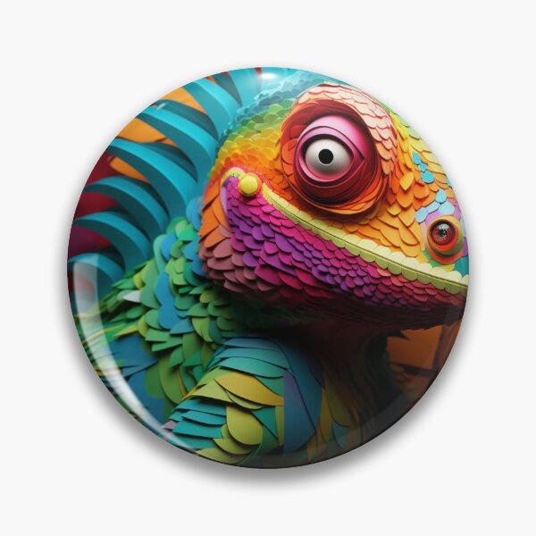 Item preview, 3D Color Chameleon designed and sold by aiphotosart.