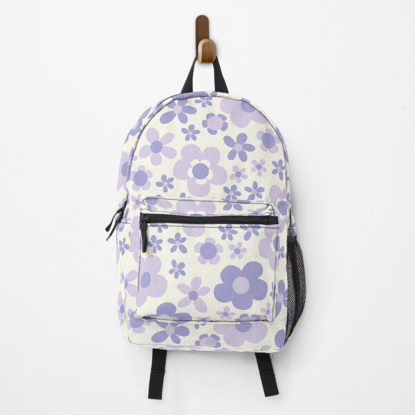 Item preview, LILAC PASTEL PURPLE BOHO RETRO FLOWERS designed and sold by blomastudios.