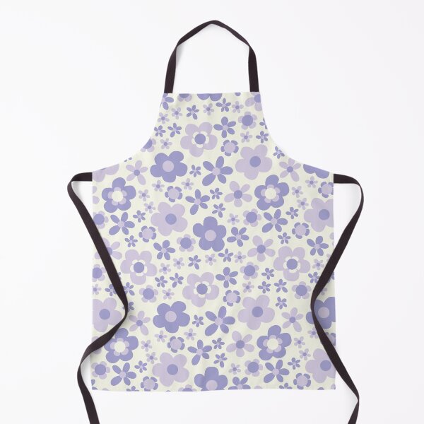 Item preview, LILAC PASTEL PURPLE BOHO RETRO FLOWERS designed and sold by blomastudios.