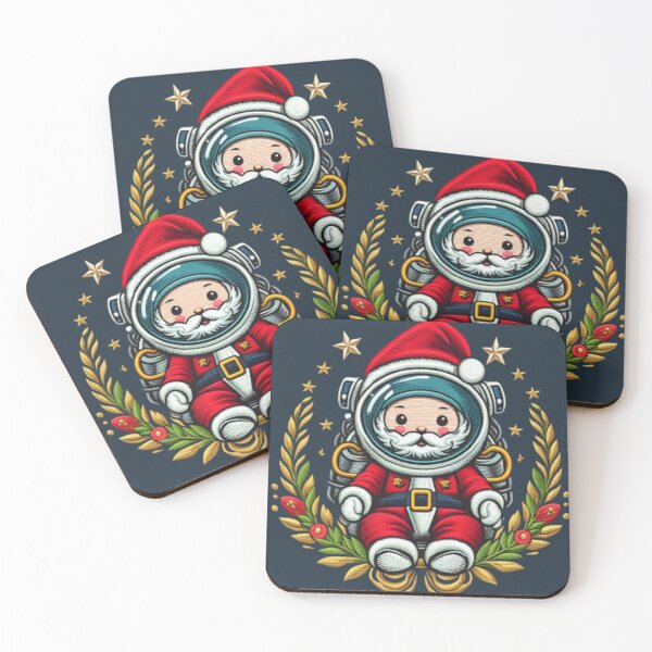 Item preview, Christmas Santa Astronaut style 07 designed and sold by fad institute.
