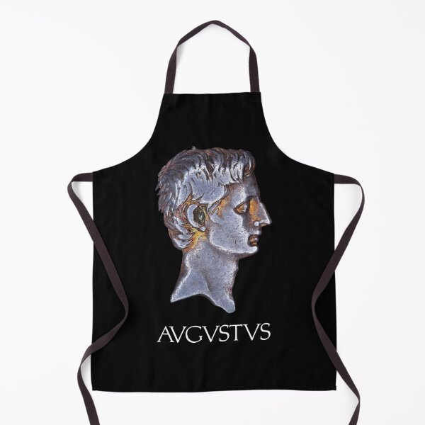 Item preview, Emperor Augustus Coin Portrait with Name designed and sold by OptimoPrincipi Roman Coins.