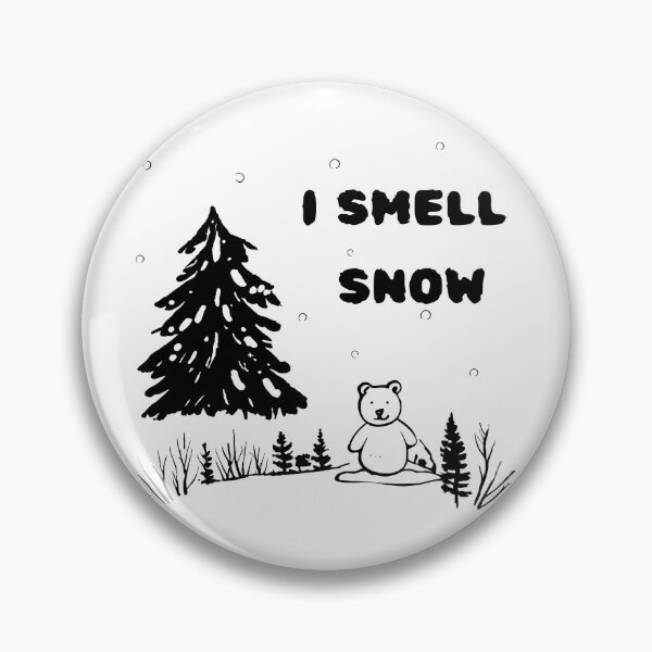 Item preview, I Smell Snow - Winter Inspired Products designed and sold by HippoInkStudio.