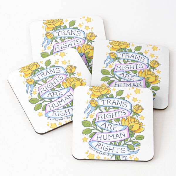 Item preview, Trans Rights Are Human Rights  designed and sold by redgoldsparks.