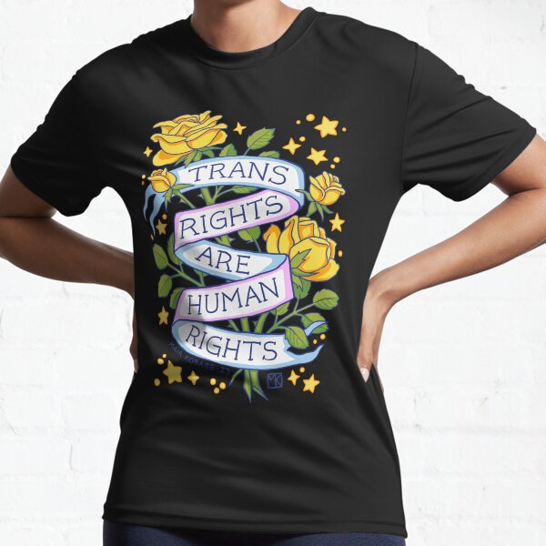 Item preview, Trans Rights Are Human Rights  designed and sold by redgoldsparks.