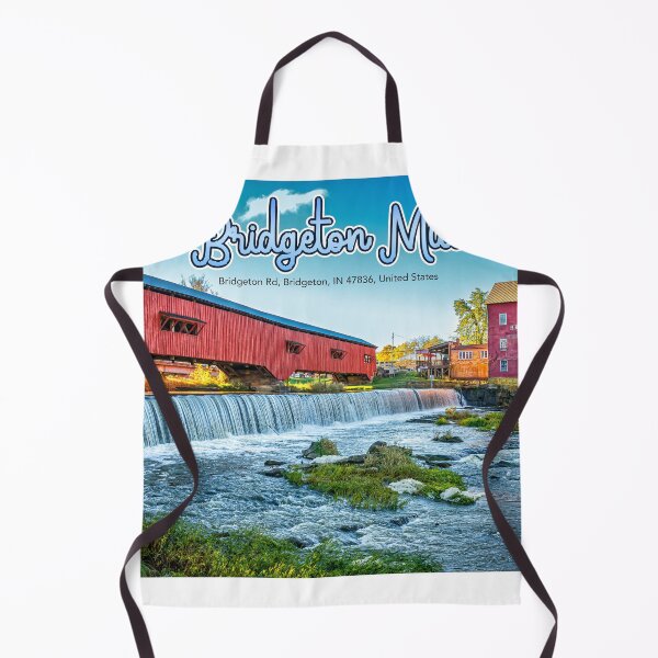 Item preview, Bridgeton Mill and Covered Bridge designed and sold by GestaltImagery.