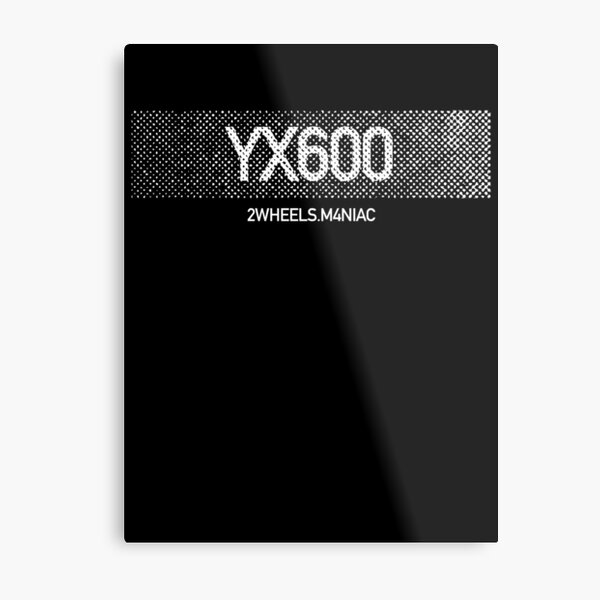 Ridezza YX600 Radian Maniac Motorcycle Metal Print