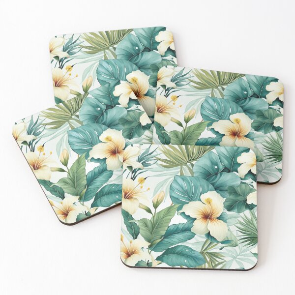 Item preview, Tropical Paradise digital paper designed and sold by Khun-Teera.