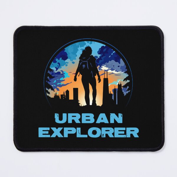 Item preview, URBAN EXPLORATION HIKING FITNESS designed and sold by Madjack Tees Kiwi SuperStore.