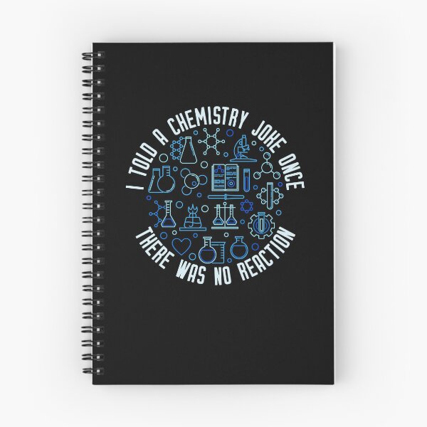 Item preview, I Try To Tell Chemistry Jokes But There's No Reaction Funny round design for Chemistry Geeks!  designed and sold by venomousvector.