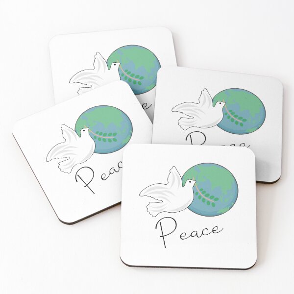 Item preview, Peace, white dove designed and sold by ZnDigitalPrints.