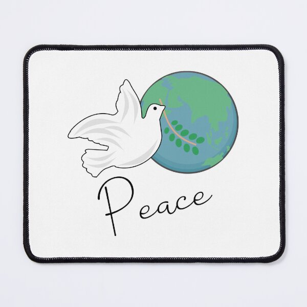 Item preview, Peace, white dove designed and sold by ZnDigitalPrints.