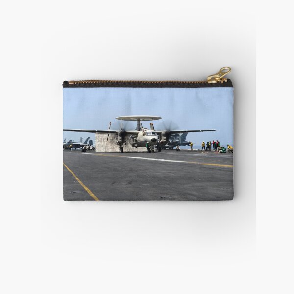 Item preview, STK109258M-An E-2D Hawkeye launches from the flight deck of USS Theodore Roosevelt. designed and sold by StocktrekImages.