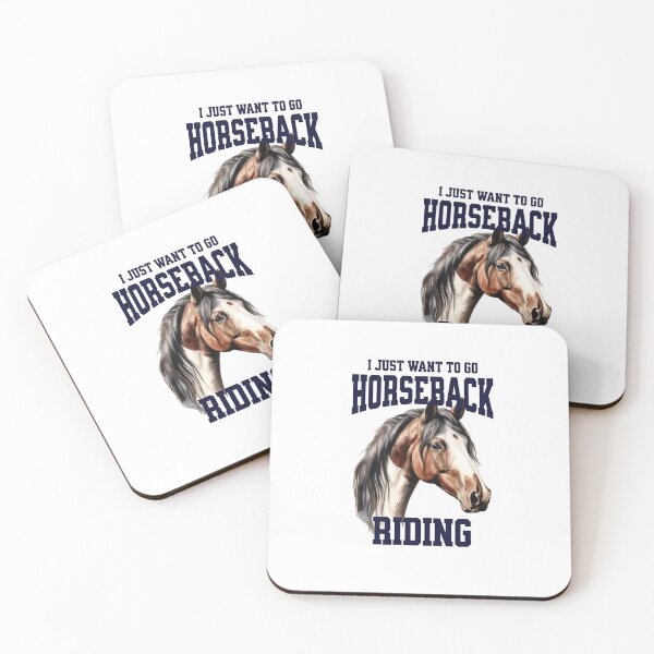 Item preview, I Just Want To Go Horseback Riding designed and sold by neatdesignsbycm.
