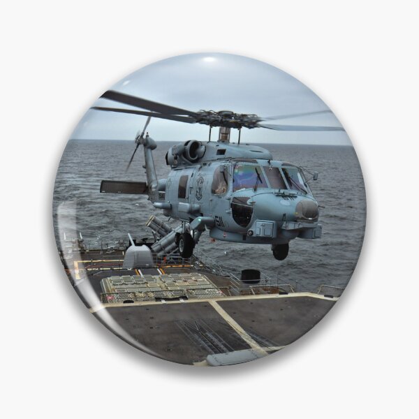 Item preview, STK109257M-An MH-60R Seahawk launches from the flight deck of USS Vicksburg. designed and sold by StocktrekImages.