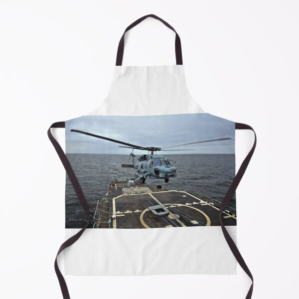 Item preview, STK109257M-An MH-60R Seahawk launches from the flight deck of USS Vicksburg. designed and sold by StocktrekImages.