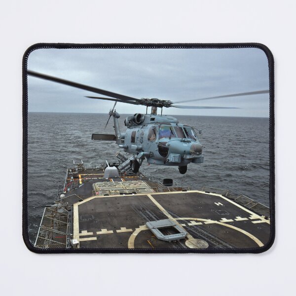Item preview, STK109257M-An MH-60R Seahawk launches from the flight deck of USS Vicksburg. designed and sold by StocktrekImages.