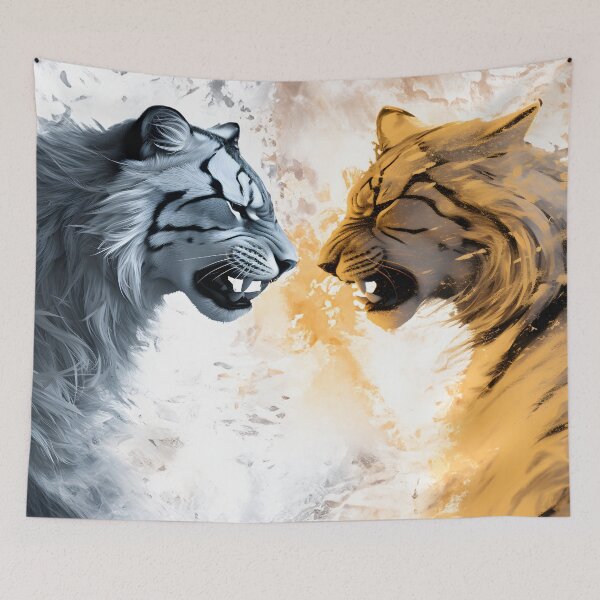 Item preview, Clasho of the tigers designed and sold by ManuelAndreas.