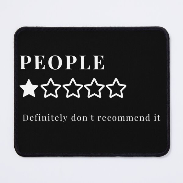 Item preview, People. Definitely don't recommend it  designed and sold by Emiliusz.
