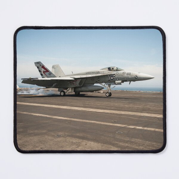Item preview, STK109253M-An F/A-18E Super Hornet lands on the flight deck of USS George H.W. Bush. designed and sold by StocktrekImages.