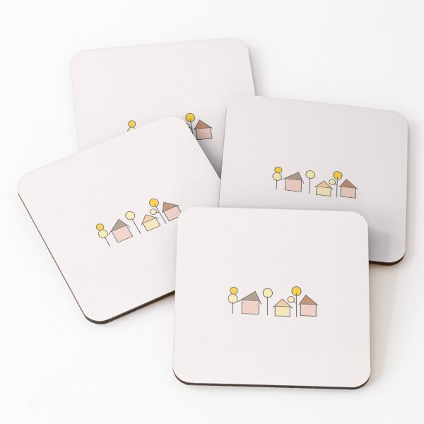 Item preview, a small autumn-colored house designed and sold by sunnymonday.