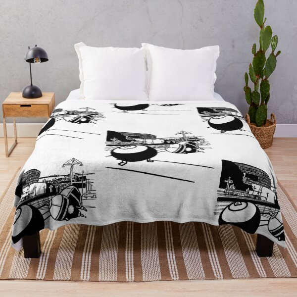 Item preview, Caracola crane Bilbao Spain places Europe travel Bilbao designed and sold by Tropical Blood.