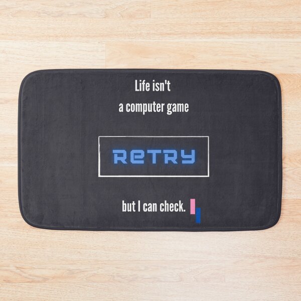 Item preview, Gamer starts again - Retry Mode Activated designed and sold by zanifun.