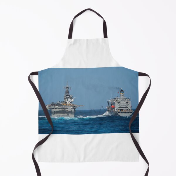 Item preview, STK109250M-USS Essex conducts a replenishment-at-sea with USNS Henry J. Kaiser. designed and sold by StocktrekImages.