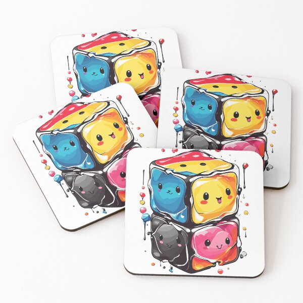 Item preview, Cute Melting Cube  designed and sold by MindFrank.
