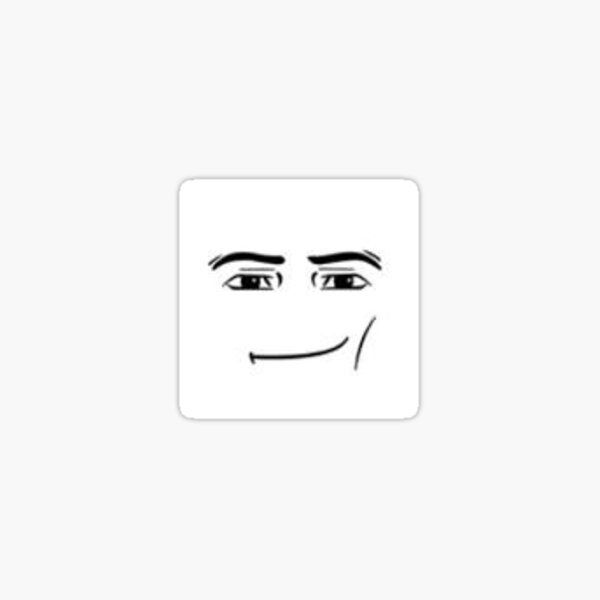 woman face roblox  Sticker for Sale by Agankunje