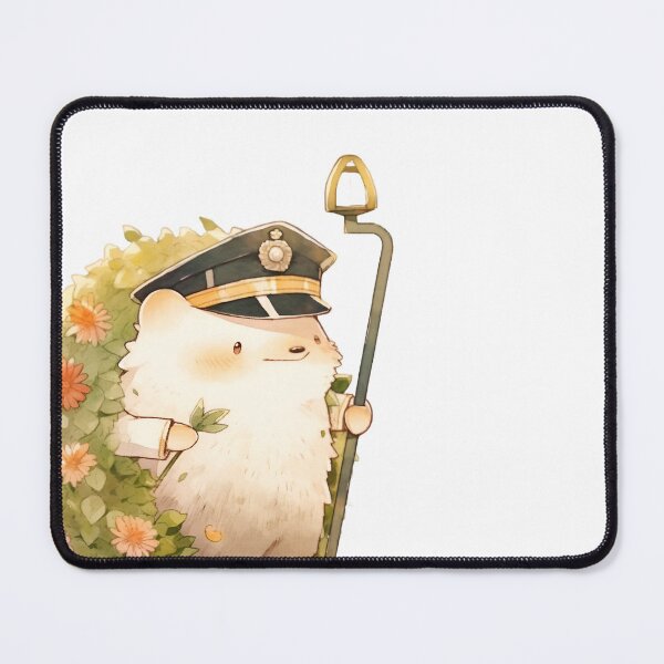 Item preview, Funny Cartoon Cute Hedgehog Gardener designed and sold by cArtToonShop.