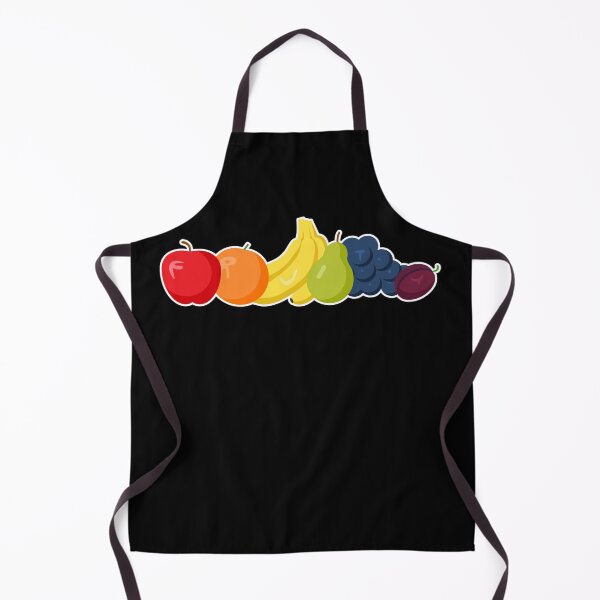 Item preview, Six fruits in the rainbow colours: "Fruity" designed and sold by Happy Puppy Print On Demand.