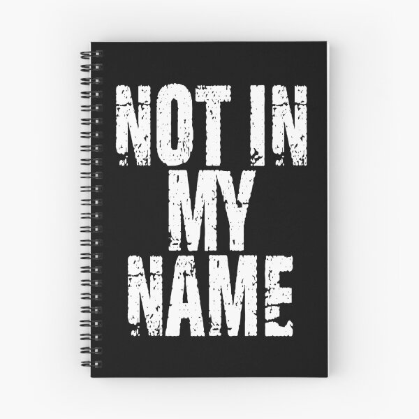Item preview, Not in my name saying quote designed and sold by Macphisto Shirts.