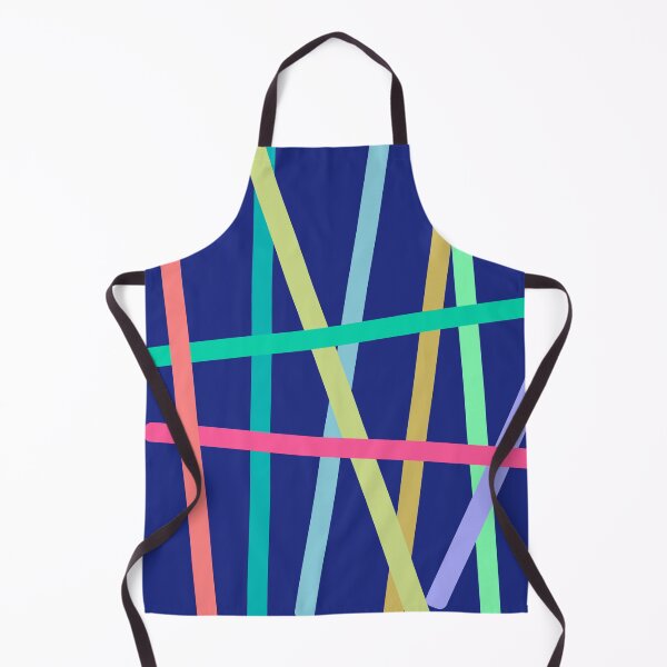 Item preview, Colored Lines Geometric Abstract Pattern designed and sold by Jeallan Designs.